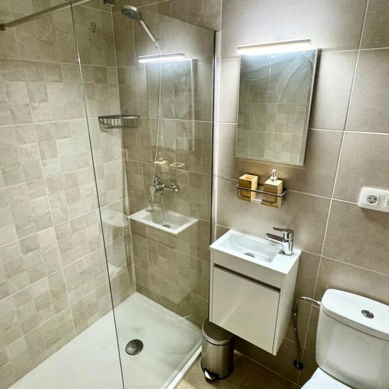 Sin coche Tren Playa Relax Todo a mano - Apartamento de 1 dormitorio con terraza - 18