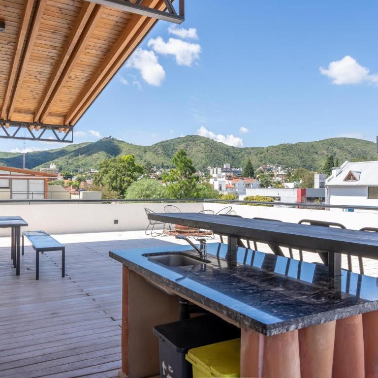 Depto "Ideal" Céntrico, Pile Climat y Pile en Terraza, Cochera, Calef Central - Apartamento de 1 dormitorio - 24