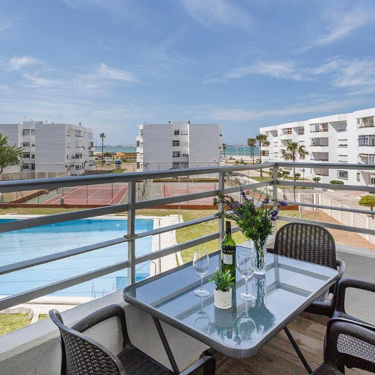 Apartamentos Collado Playa Valdelagrana - Apartamento de 2 dormitorios con vistas al mar - 1