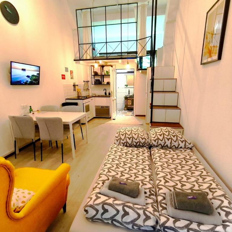 MOOKI Loft und Lake Ossiacher See Gerlitzen own beach - Loft Apartment mit 1 Schlafzimmer - 47