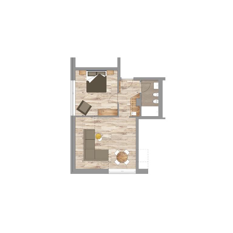 The Post Mountain Residence - Appartamento Superior con 1 Camera da Letto - 7