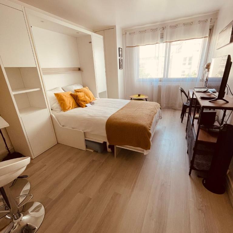 Studio-Champagne Lanson-Proche Hôpitaux-Universités-Parc Léo Lagrange - Appartamento con 1 Camera da Letto - 2