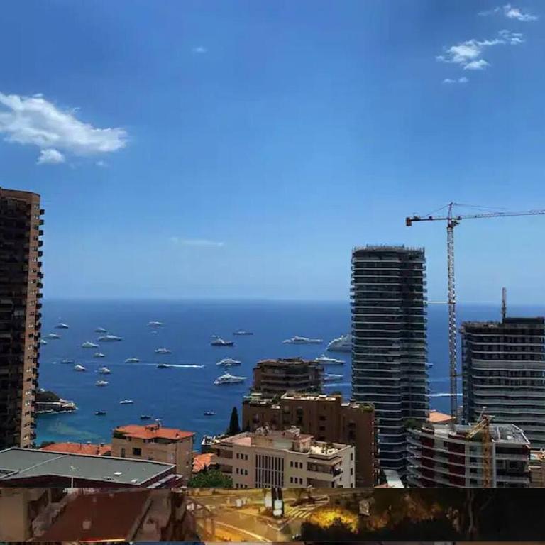Sun Paradise -Stylish Flat-Rooftop Pool Access-Monaco View - Appartement 2 Chambres avec Balcon et Vue sur la Mer - 6