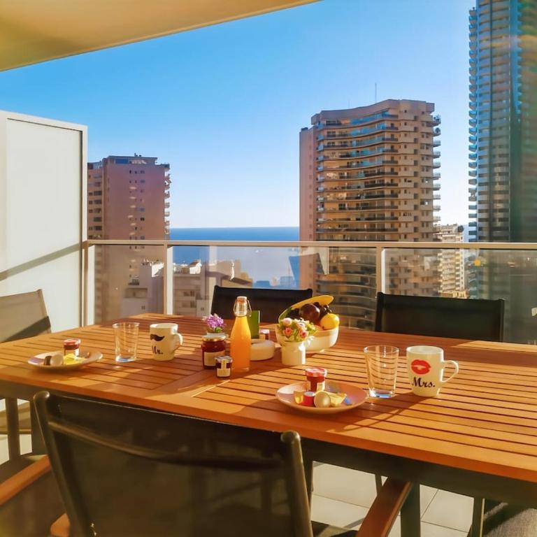Sun Paradise -Stylish Flat-Rooftop Pool Access-Monaco View - Appartement 2 Chambres avec Balcon et Vue sur la Mer - 4