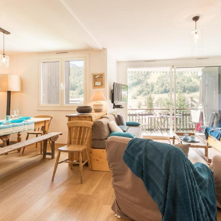 Grand T3: 8 pers, balcon, jardin, parking, près pistes - FR-1-330F-20 - Appartement (8 Adultes) - 3