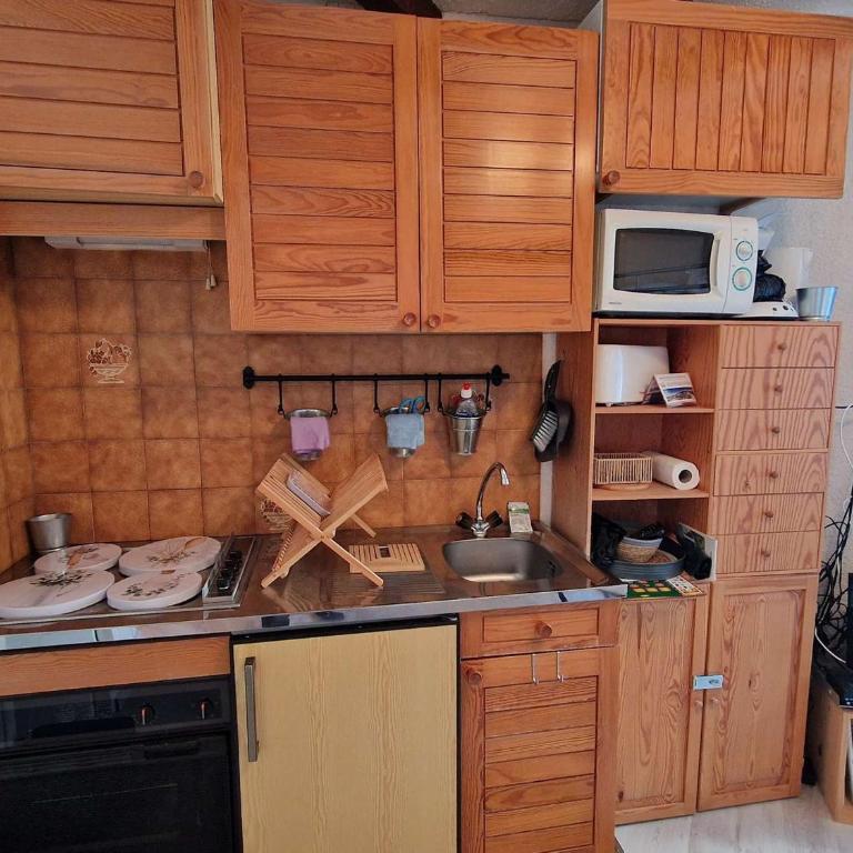 **Studio Montagne 2/3 pers - Pied des pistes, centre station** - FR-1-393-43 - Studio - 6