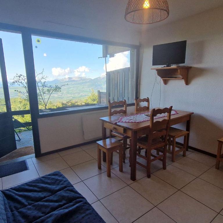 Studio Chaleureux 4 Pers avec Terrasse - Saint-Michel-de-Chaillol - FR-1-393-52 - Estudio - 12