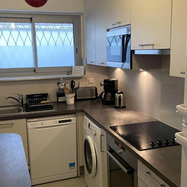 Appartement 3P en RDJ avec Jardin et Terrasse, à 5 min Plage et Restaurants, Parking Privé, Climatisé - FR-1-252A-59 - Appartement (4 Adultes) - 14