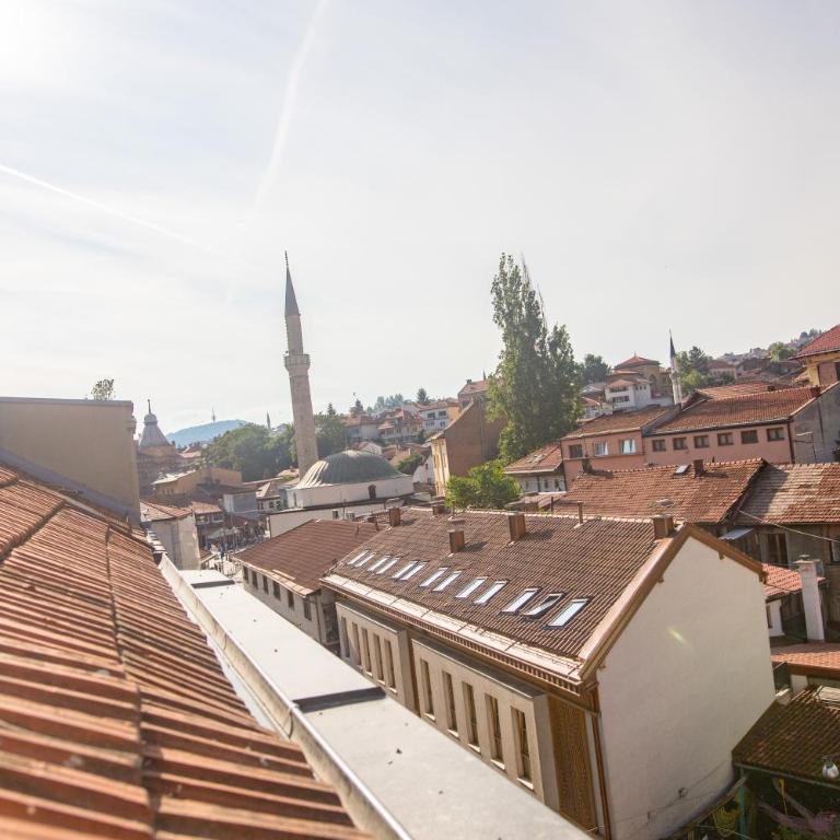 New Luxury Apartment in Sarajevo Center - Apartman sa 1 Spavaćom Sobom sa Pogledom na Grad - 2