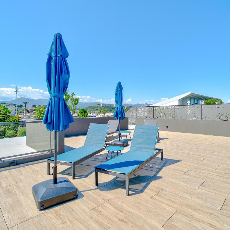 Rooftop 3 pièces avec Piscine face mer - Appartamento con 2 Camere da Letto - 14