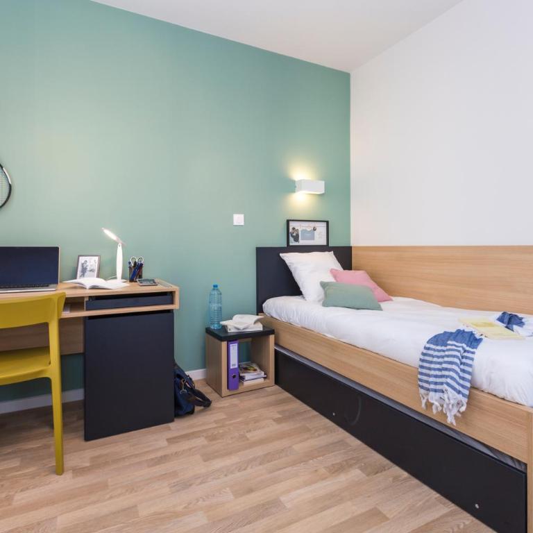 Appart'hôtel Odalys City - Nantes Cité des congrès - Chambre Simple Économique - 1