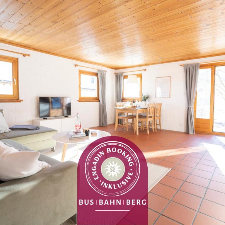 Chasa Fabulusa - Apartment mit 1 Schlafzimmer - 1