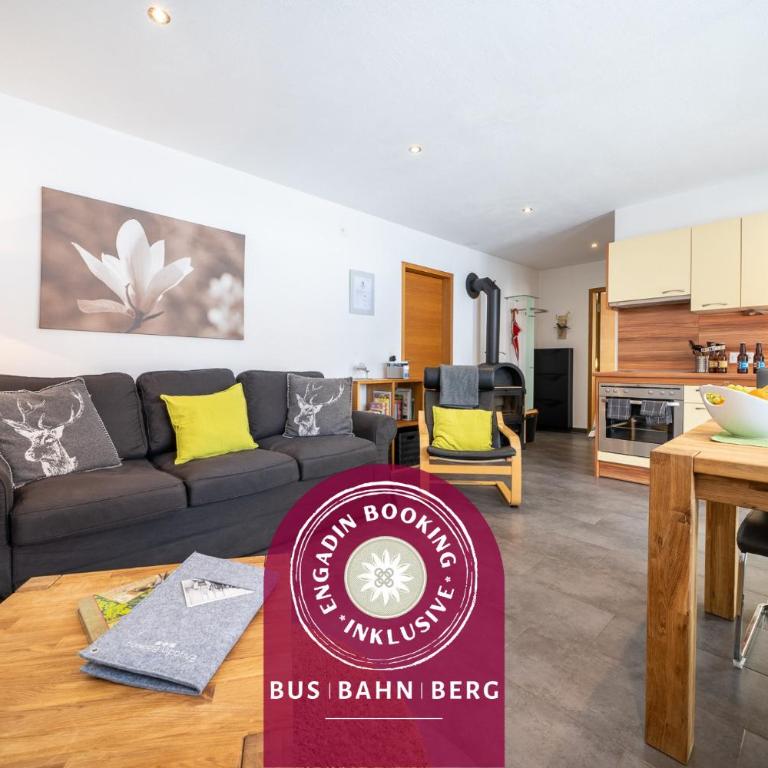 Chasa Sotchà Dadora 698 - Apartment mit 1 Schlafzimmer - 1