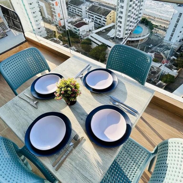 AKU Cartagena is 5 minutes away from the historic center - Apartamento de 3 dormitorios con vistas al mar - 4