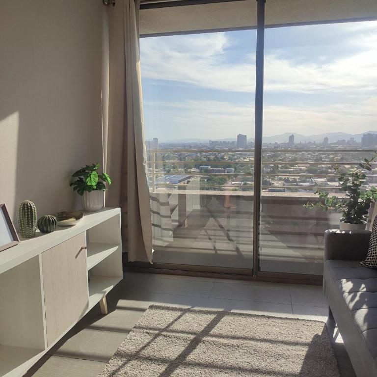 Gran Vista a Santiago wifi calefacción a pasos del metro Close to everything Santiago de Chile - Apartamento de 1 dormitorio - 20
