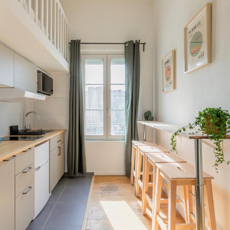 Delicate studio bathed in sunlight - Appartement 1 Chambre - 7