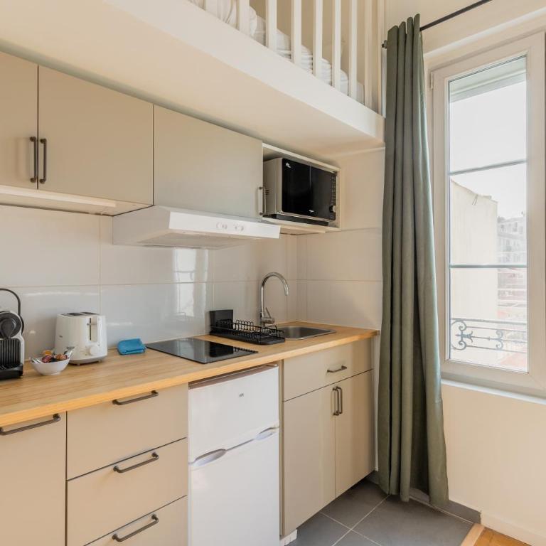 Delicate studio bathed in sunlight - Appartement 1 Chambre - 8