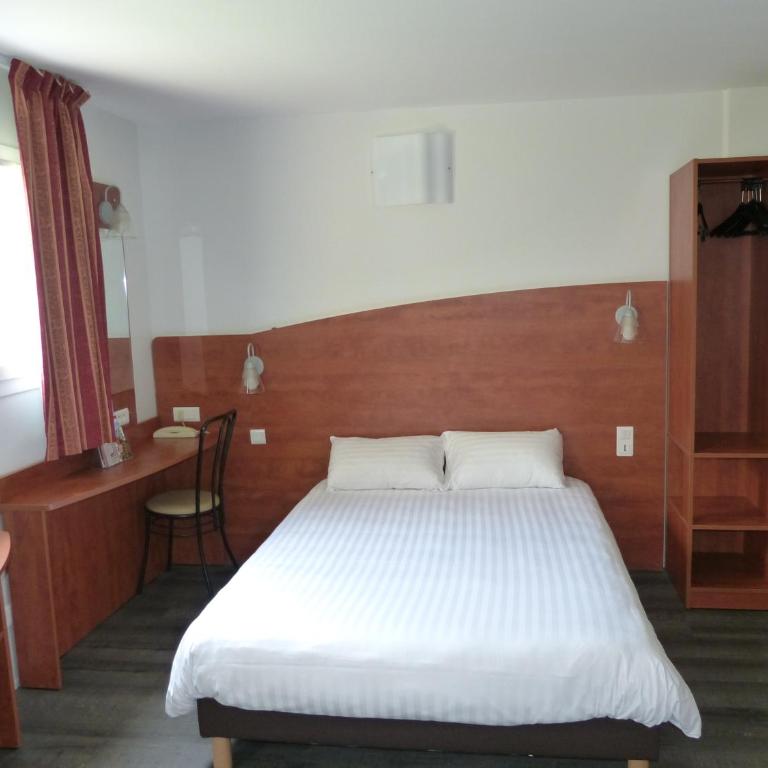 Brit Hotel Reims La Pompelle - Chambre Double Supérieure pour Personnes à Mobilité Réduite - 15