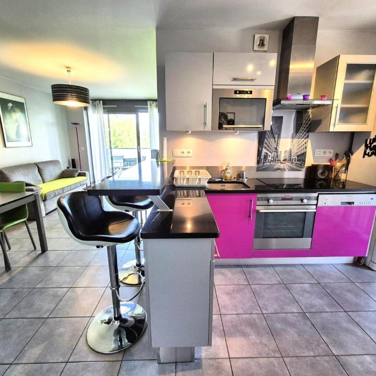 Résidence L'eden Cap - Charmant 2 pièces avec emplacement idéal au bord du lac ! MAE-0394 - Appartement - 3