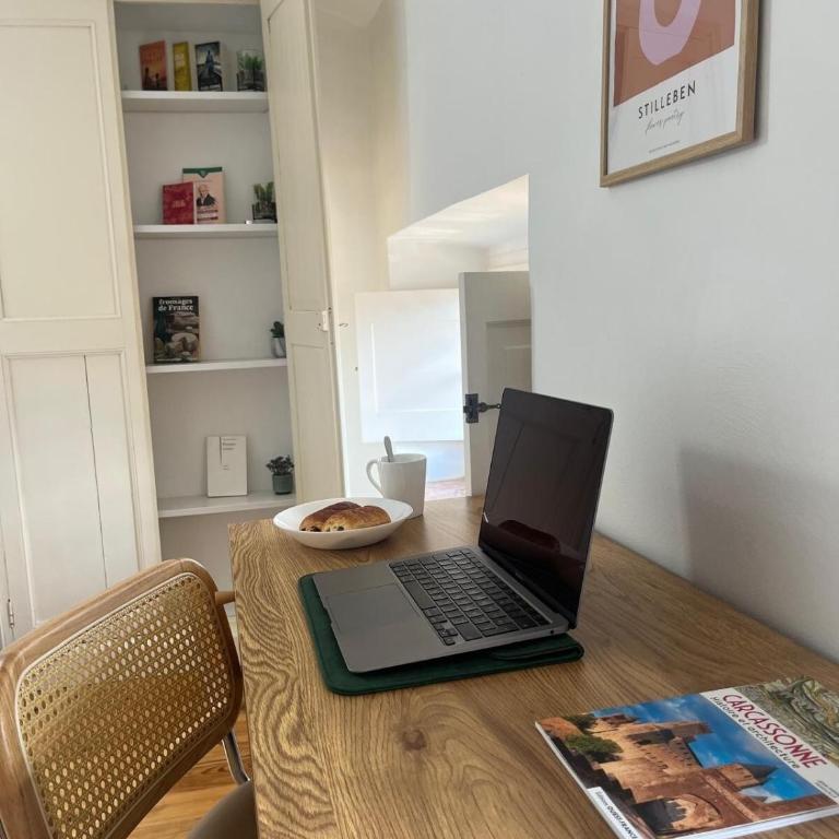 Le Charmant Boisé - T2 Centre Ville 7 min Cité Médiévale - Appartement 1 Chambre - 10
