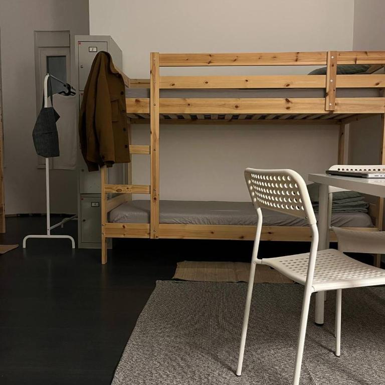 Brodsky's Cat Art Hostel - Krevet za Jednu Osobu u Spavaonici - 7