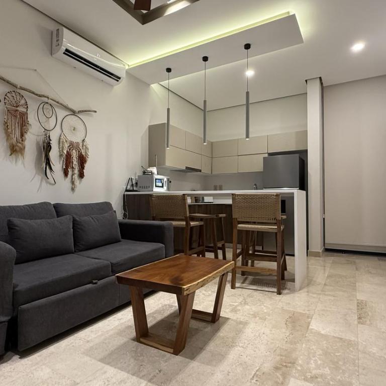 1BR con entrada gratuita club de playa hábitas - Apartamento de 1 dormitorio - 5