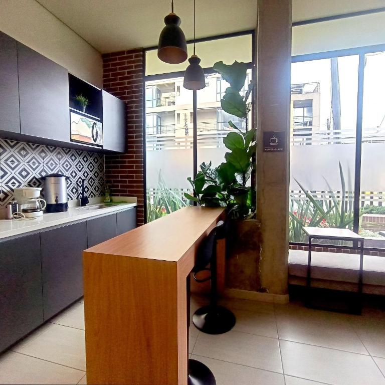AH/Executivo/Confortable Loft,La Castellana Bogota - Apartamento Deluxe de 1 dormitorio - 37