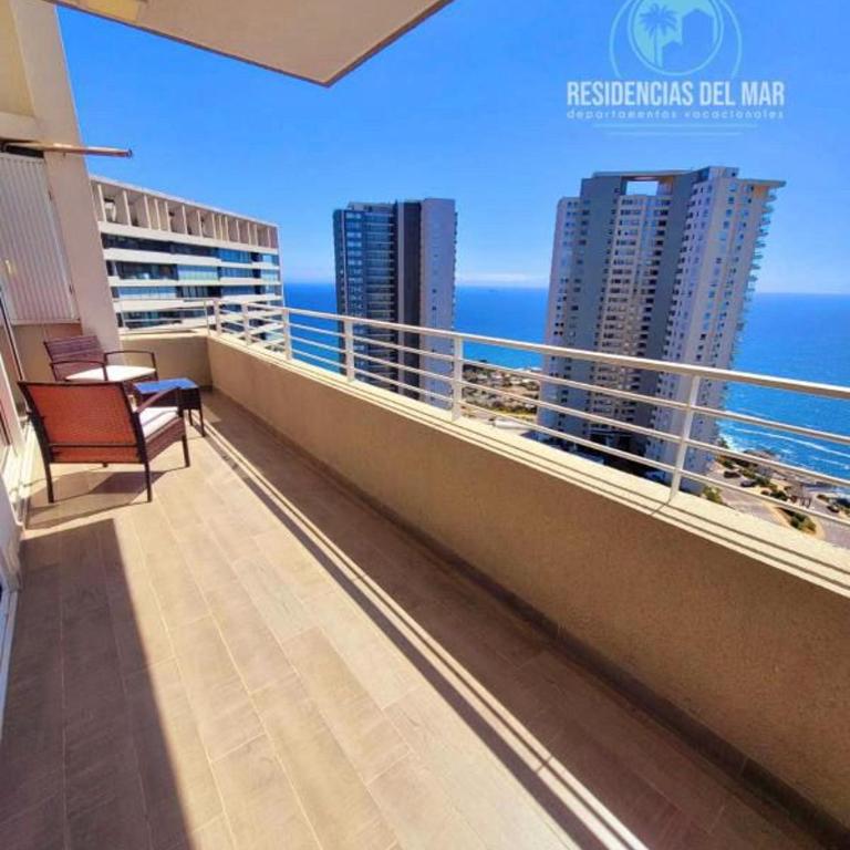 Departamento con Hermosa Vista Al Mar En Concon - Apartamento de 2 dormitorios - 7