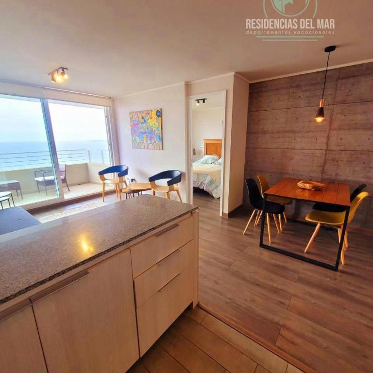Departamento con Hermosa Vista Al Mar En Concon - Apartamento de 2 dormitorios - 11