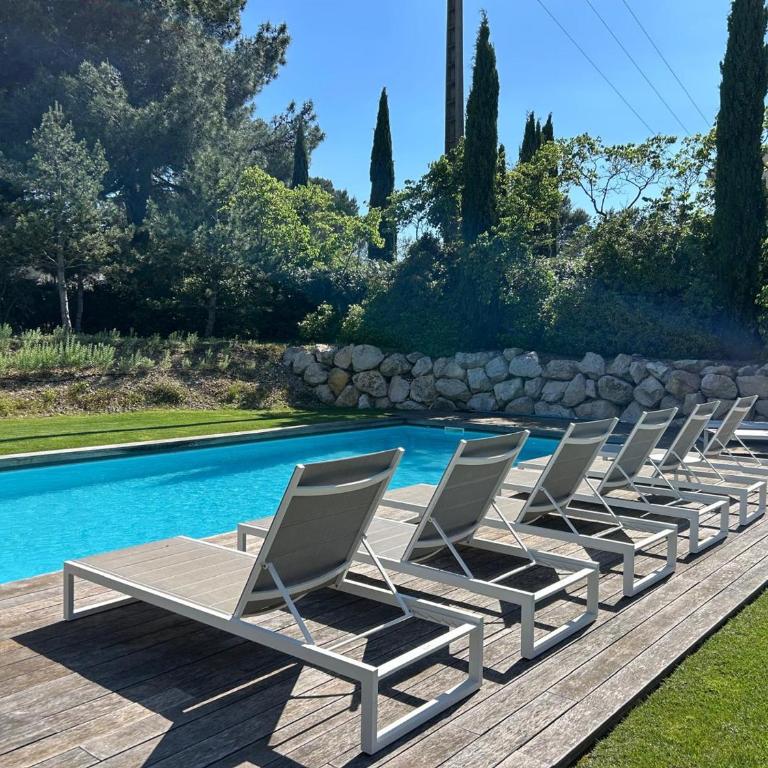 Villa contemporaine avec piscine proche centre de Saint-Rémy-de-Provence - Maison 4 Chambres - 11