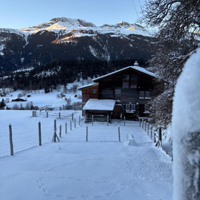 Romantisches Walliser Chalet mit Bergpanorama - Apartment mit 1 Schlafzimmer - 3