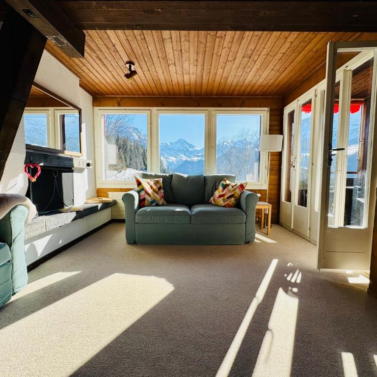 Chalet Schweizerhof 4 - Familienapartment mit 2 Schlafzimmern und Aussicht - 24