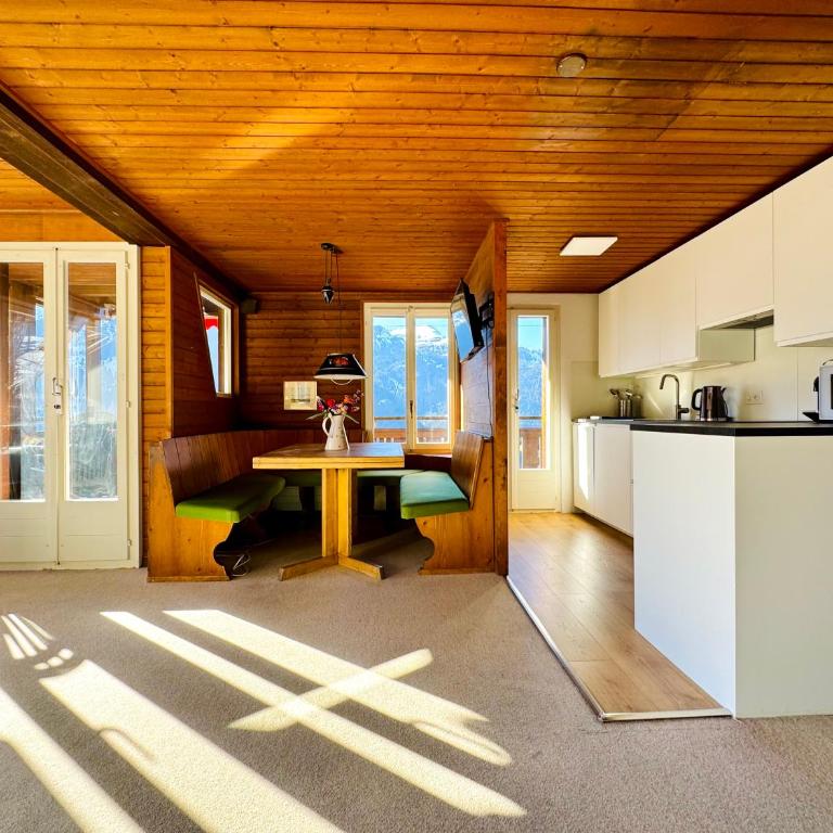 Chalet Schweizerhof 4 - Familienapartment mit 2 Schlafzimmern und Aussicht - 5