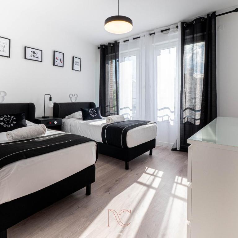 Disneyland-Paris 6 pers, Parking, Wifi - Appartamento con 2 Camere da Letto - 13