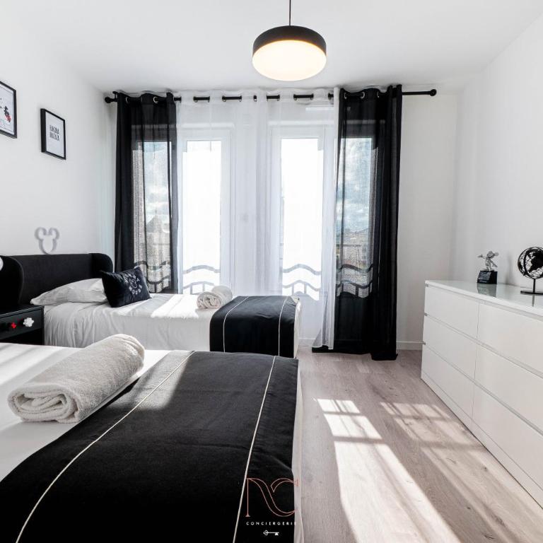 Disneyland-Paris 6 pers, Parking, Wifi - Appartamento con 2 Camere da Letto - 10