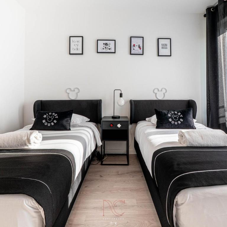 Disneyland-Paris 6 pers, Parking, Wifi - Appartamento con 2 Camere da Letto - 9