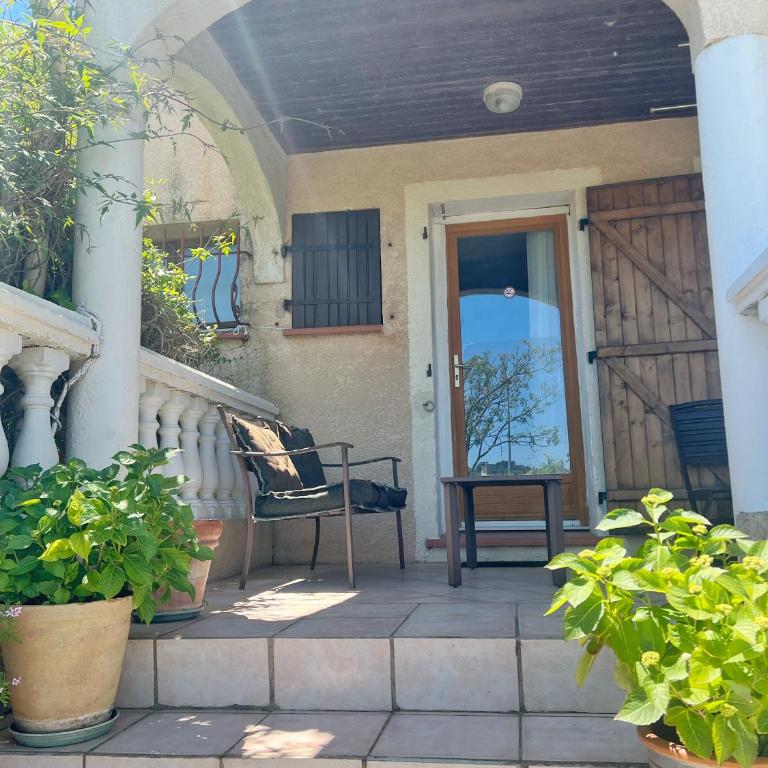 Bed & Breakfast Le Beauséjour - Chambre Double avec Terrasse - 9