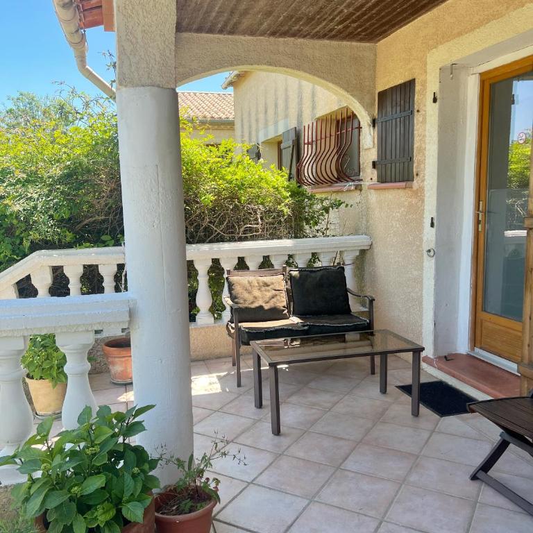 Bed & Breakfast Le Beauséjour - Chambre Double avec Terrasse - 10