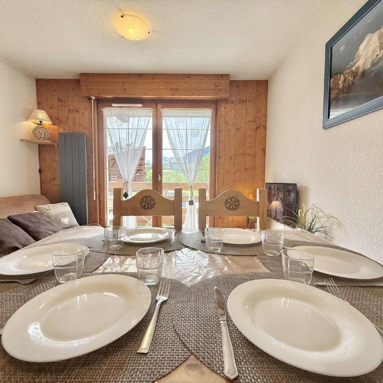 Appartement 2 pièces cabine à Praz-sur-Arly - 6 personnes avec parking - Appartement 1 Chambre - 3