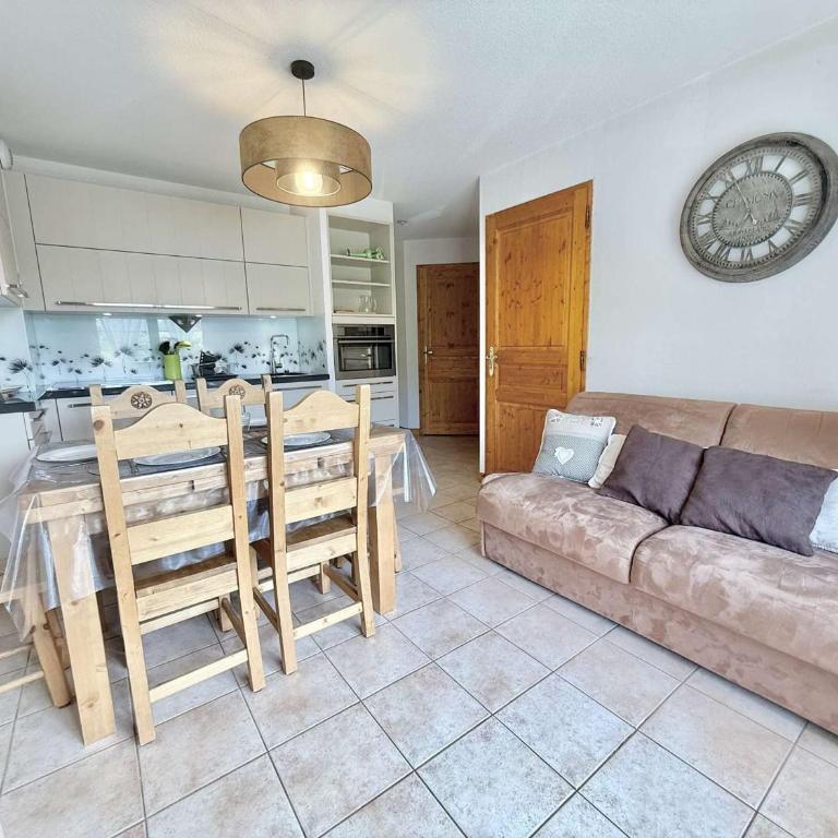 Appartement 2 pièces cabine à Praz-sur-Arly - 6 personnes avec parking - Appartement 1 Chambre - 4