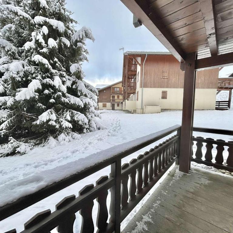 Studio Cabine, 4 Pers. - Balcon, Parking Privé, à 100m des Pistes et Commerces - One-Bedroom Apartment - 14