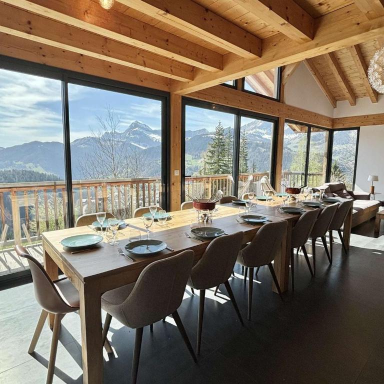 Chalet spacieux avec sauna et jacuzzi, proche Notre-Dame-de-Bellecombe - Chalet 3 Chambres - 4