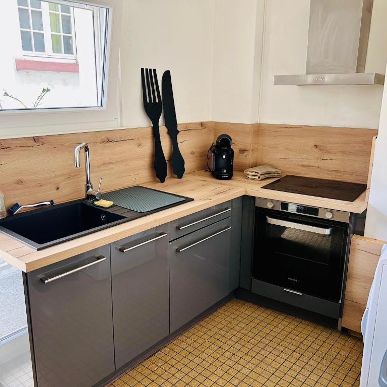 appartment avec balcon strasbourg centre - Appartamento con 1 Camera da Letto - 11