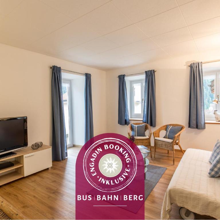 Chasa Silvretta - Apartment mit 1 Schlafzimmer - 21