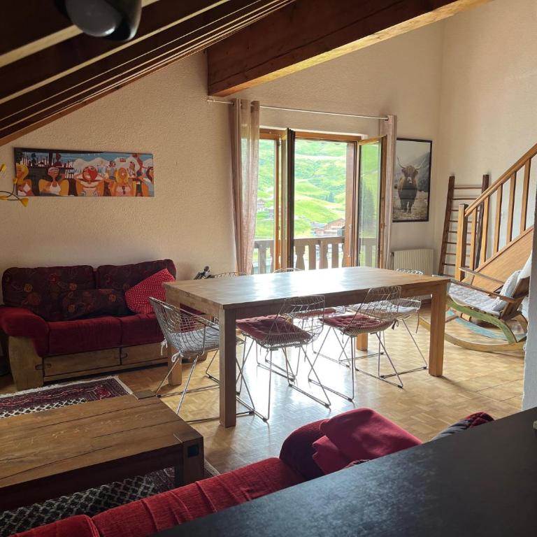 Chalet Les Rhodos appartement le Yeti - Apartment mit 3 Schlafzimmern (6 Erwachsene) - 5