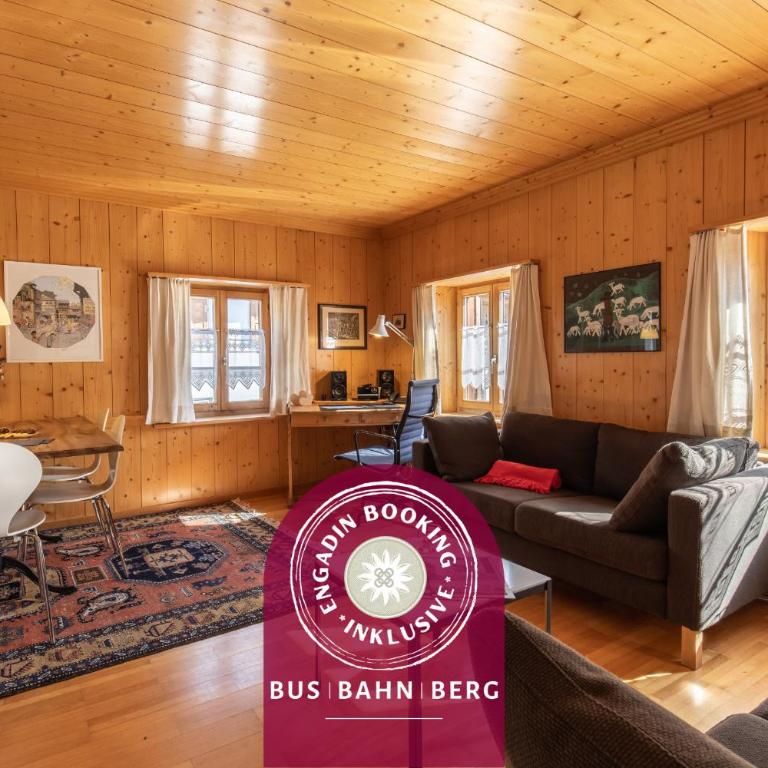 Chasa Tredeschin - Apartment mit 2 Schlafzimmern - 1