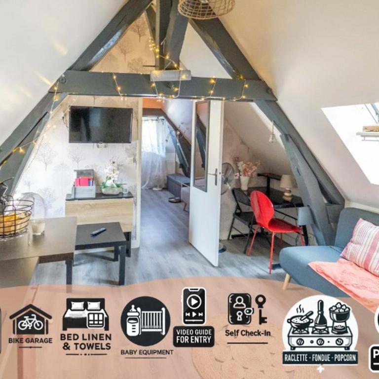 Le Cocon Appartement chaleureux hypercentre Blois - Appartamento con 2 Camere da Letto - 1