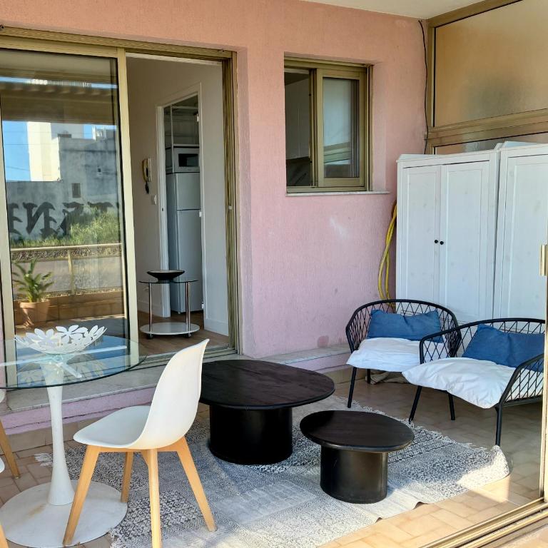 JUAN - PLAGES - PARKING Privé - TERRASSE VUE MER - Appartamento con 1 Camera da Letto - 10