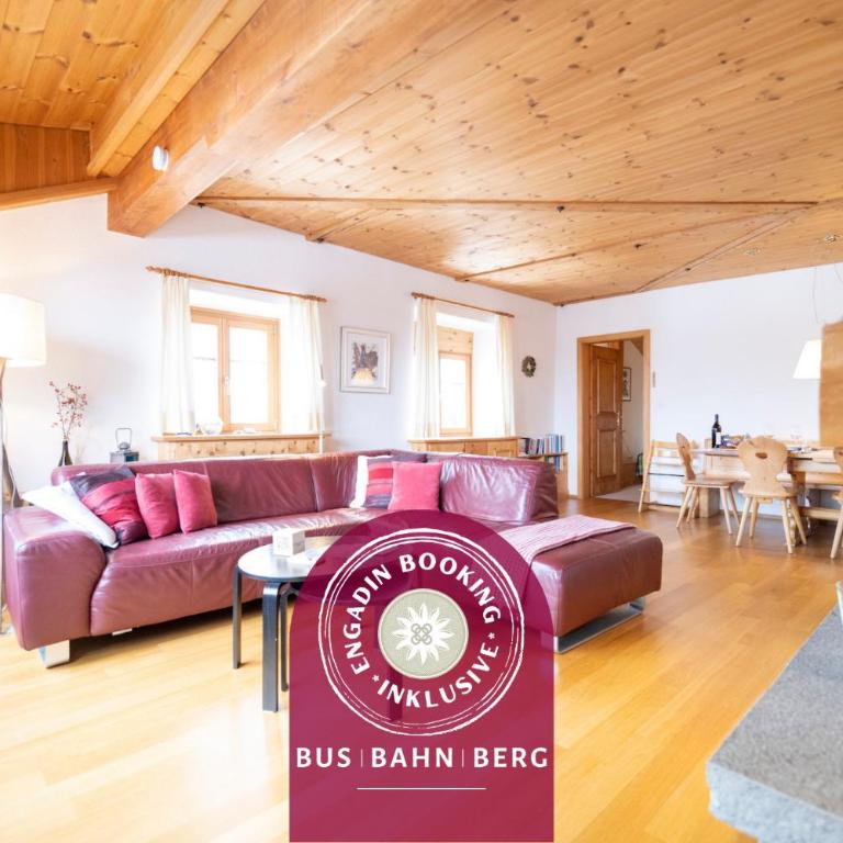Chasa Rontsch Madlaina - Apartment mit 3 Schlafzimmern - 1
