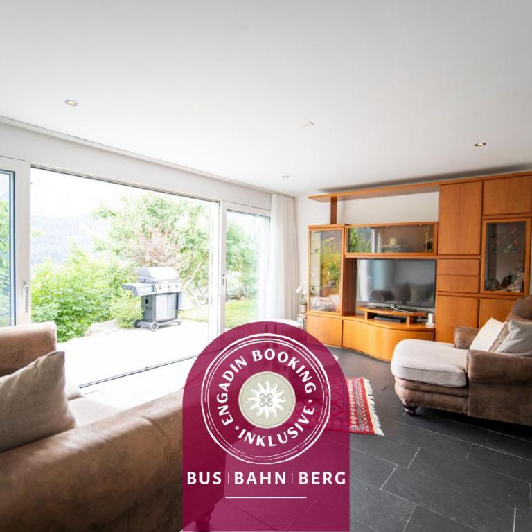 Chasa Emerita Moderne 3,5-Zimmer Terrassenwohnung mit Panoramablick - Apartment mit Terrasse - 1